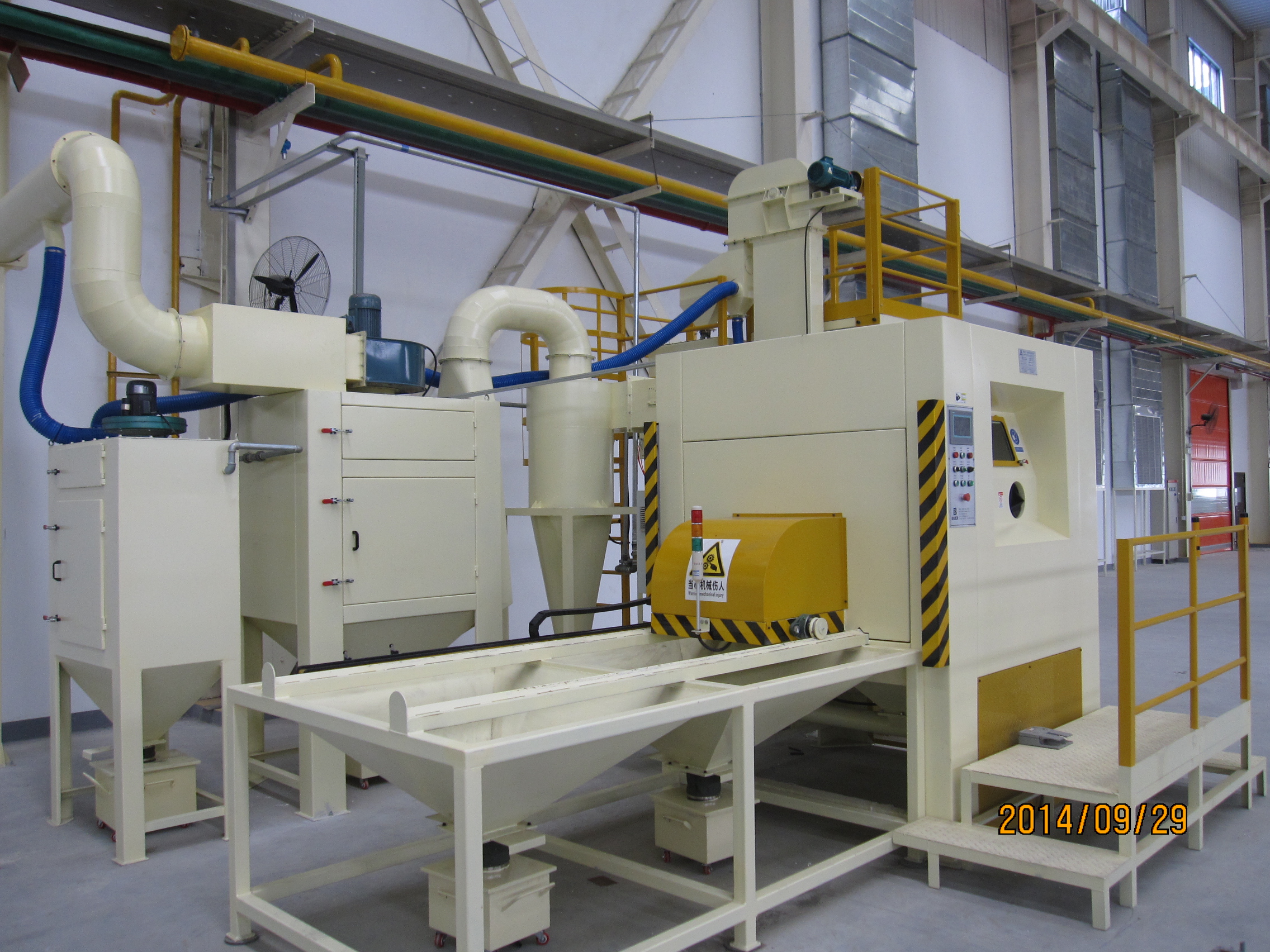 噴砂機除塵箱操作說明及使用范圍